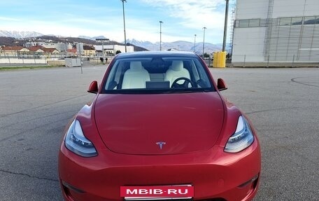 Tesla Model Y I, 2020 год, 5 300 000 рублей, 5 фотография