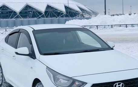 Hyundai Solaris II рестайлинг, 2017 год, 1 310 000 рублей, 9 фотография