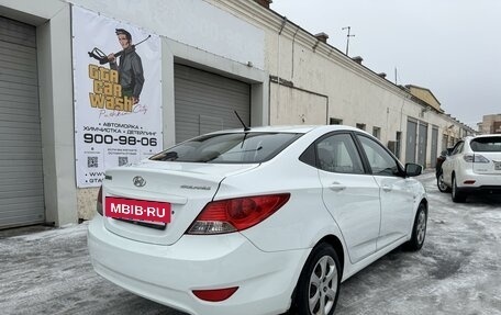 Hyundai Solaris II рестайлинг, 2011 год, 710 000 рублей, 6 фотография