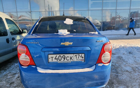 Chevrolet Aveo III, 2012 год, 828 000 рублей, 4 фотография