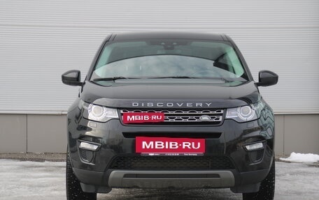 Land Rover Discovery Sport I рестайлинг, 2015 год, 2 195 000 рублей, 3 фотография