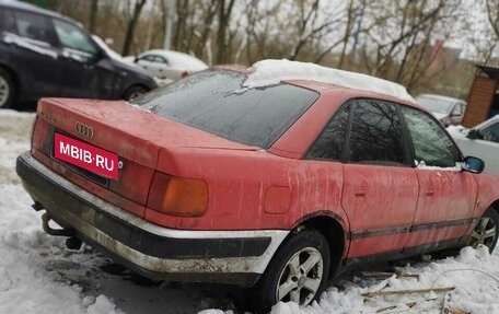 Audi 100, 1991 год, 190 000 рублей, 4 фотография
