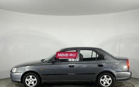 Hyundai Accent II, 2004 год, 385 000 рублей, 10 фотография