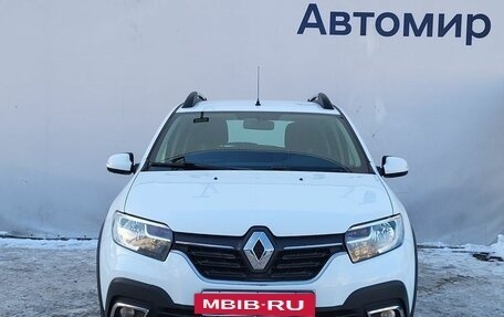 Renault Sandero II рестайлинг, 2020 год, 1 280 000 рублей, 2 фотография