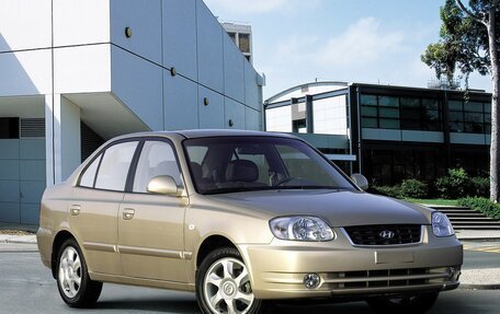 Hyundai Accent II, 2004 год, 320 000 рублей, 1 фотография