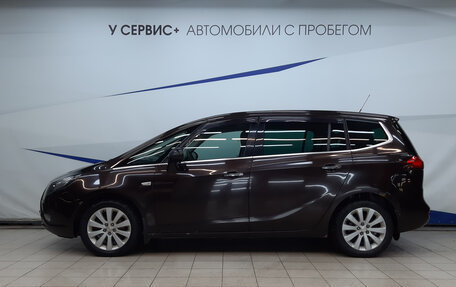 Opel Zafira C рестайлинг, 2013 год, 1 065 000 рублей, 2 фотография