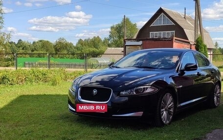Jaguar XF I рестайлинг, 2012 год, 1 800 000 рублей, 33 фотография