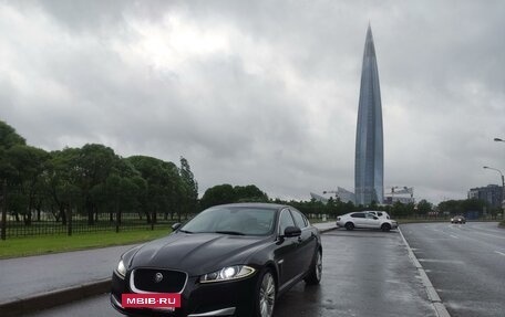 Jaguar XF I рестайлинг, 2012 год, 1 800 000 рублей, 29 фотография