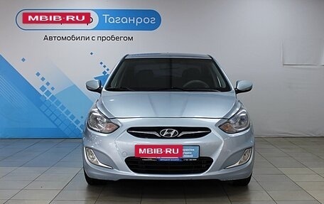 Hyundai Solaris II рестайлинг, 2011 год, 950 000 рублей, 2 фотография