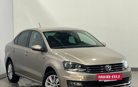 Volkswagen Polo VI (EU Market), 2016 год, 1 203 000 рублей, 3 фотография