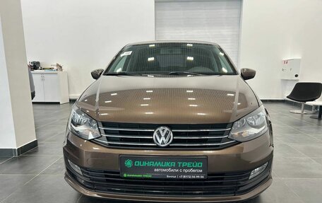 Volkswagen Polo VI (EU Market), 2017 год, 1 245 000 рублей, 2 фотография