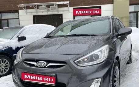 Hyundai Solaris II рестайлинг, 2014 год, 979 000 рублей, 3 фотография