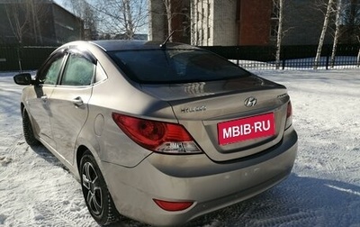Hyundai Solaris II рестайлинг, 2011 год, 850 000 рублей, 1 фотография