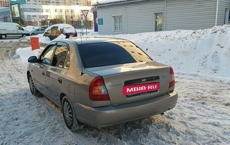 Hyundai Accent II, 2007 год, 518 000 рублей, 3 фотография