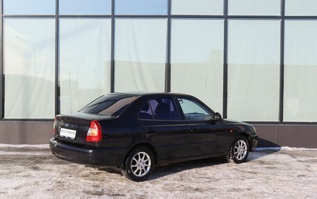 Hyundai Accent II, 2005 год, 450 000 рублей, 6 фотография