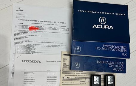 Acura TLX I рестайлинг, 2014 год, 2 190 000 рублей, 24 фотография