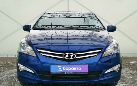 Hyundai Solaris II рестайлинг, 2015 год, 1 030 000 рублей, 3 фотография