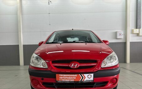 Hyundai Getz I рестайлинг, 2007 год, 539 000 рублей, 10 фотография