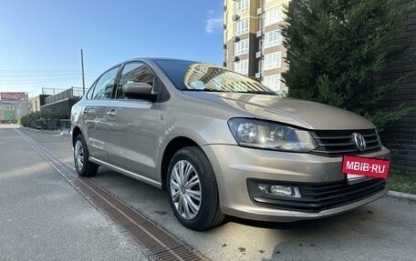 Volkswagen Polo VI (EU Market), 2016 год, 1 225 000 рублей, 6 фотография