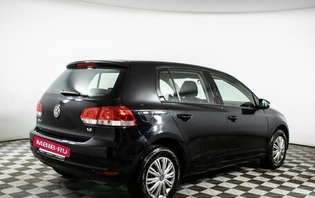 Volkswagen Golf VI, 2010 год, 1 180 000 рублей, 5 фотография