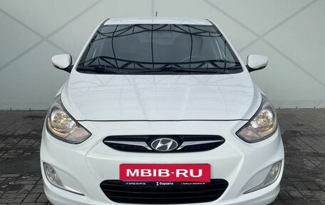 Hyundai Solaris II рестайлинг, 2012 год, 870 000 рублей, 3 фотография