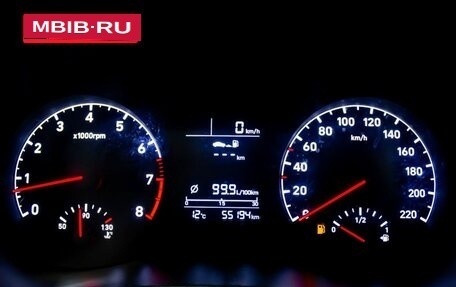 Hyundai Solaris II рестайлинг, 2019 год, 1 558 200 рублей, 4 фотография