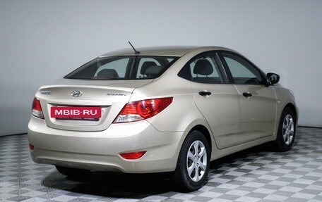 Hyundai Solaris II рестайлинг, 2011 год, 995 000 рублей, 5 фотография