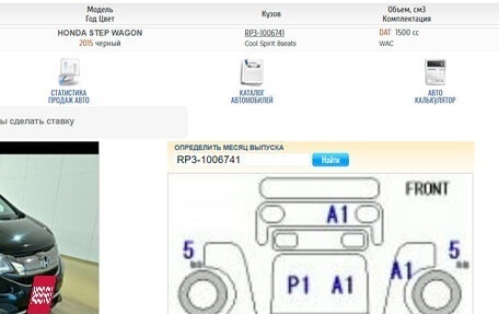 Honda Stepwgn IV, 2015 год, 2 224 000 рублей, 3 фотография