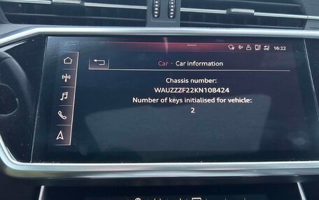 Audi A6, 2019 год, 1 272 389 рублей, 10 фотография