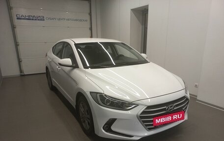 Hyundai Elantra VI рестайлинг, 2017 год, 1 649 000 рублей, 3 фотография