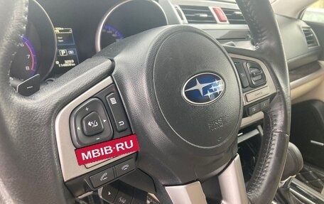 Subaru Outback IV рестайлинг, 2016 год, 2 930 000 рублей, 9 фотография