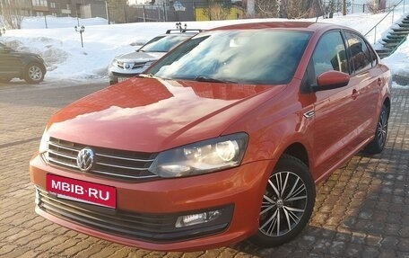 Volkswagen Polo VI (EU Market), 2016 год, 1 020 000 рублей, 1 фотография