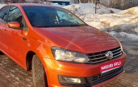 Volkswagen Polo VI (EU Market), 2016 год, 1 020 000 рублей, 2 фотография
