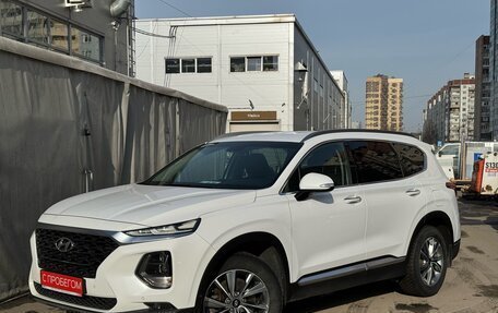 Hyundai Santa Fe IV, 2018 год, 3 349 000 рублей, 3 фотография