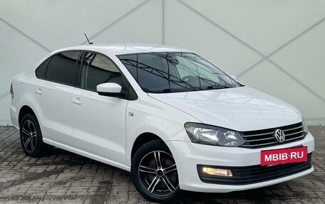 Volkswagen Polo VI (EU Market), 2017 год, 1 140 000 рублей, 2 фотография