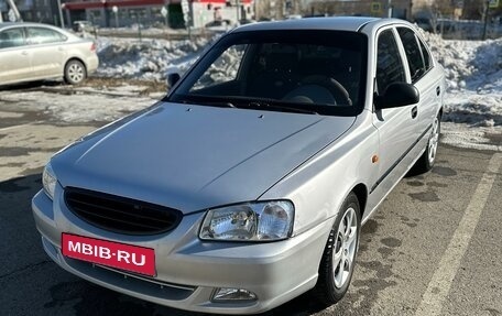 Hyundai Accent II, 2007 год, 400 000 рублей, 1 фотография