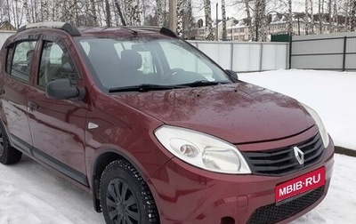 Renault Sandero I, 2011 год, 595 000 рублей, 1 фотография