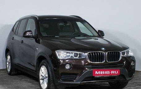 BMW X3, 2015 год, 2 432 000 рублей, 3 фотография