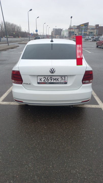 Volkswagen Polo V рестайлинг, 2020 год, 1 470 000 рублей, 5 фотография