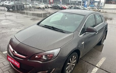 Opel Astra J, 2013 год, 1 195 000 рублей, 1 фотография