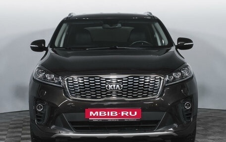 KIA Sorento III Prime рестайлинг, 2019 год, 3 420 000 рублей, 2 фотография