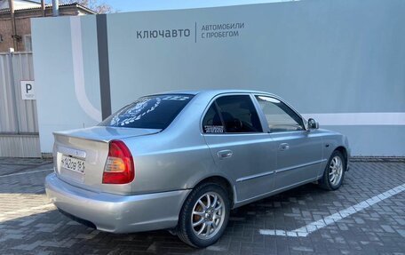 Hyundai Accent II, 2005 год, 374 000 рублей, 4 фотография