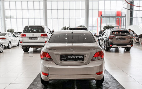 Hyundai Solaris II рестайлинг, 2011 год, 676 000 рублей, 6 фотография