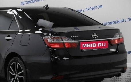 Toyota Camry, 2017 год, 2 299 000 рублей, 19 фотография