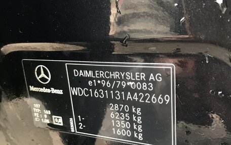 Mercedes-Benz M-Класс, 2003 год, 750 000 рублей, 10 фотография