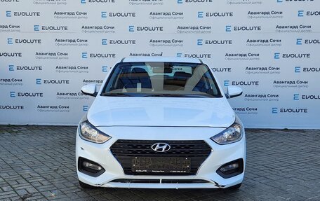 Hyundai Solaris II рестайлинг, 2019 год, 962 000 рублей, 3 фотография