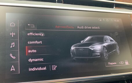 Audi A8, 2018 год, 5 850 000 рублей, 34 фотография