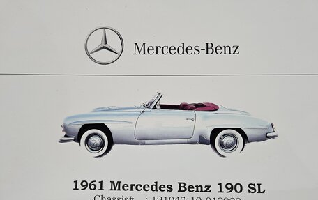 Mercedes-Benz 190 SL R121, 1961 год, 15 500 000 рублей, 34 фотография