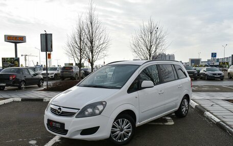 Opel Zafira B, 2012 год, 865 160 рублей, 1 фотография