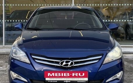 Hyundai Solaris II рестайлинг, 2014 год, 760 000 рублей, 2 фотография